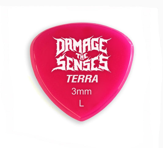 Acrylic Pick - Terra 3mm (Fuschia) Damage The Senses