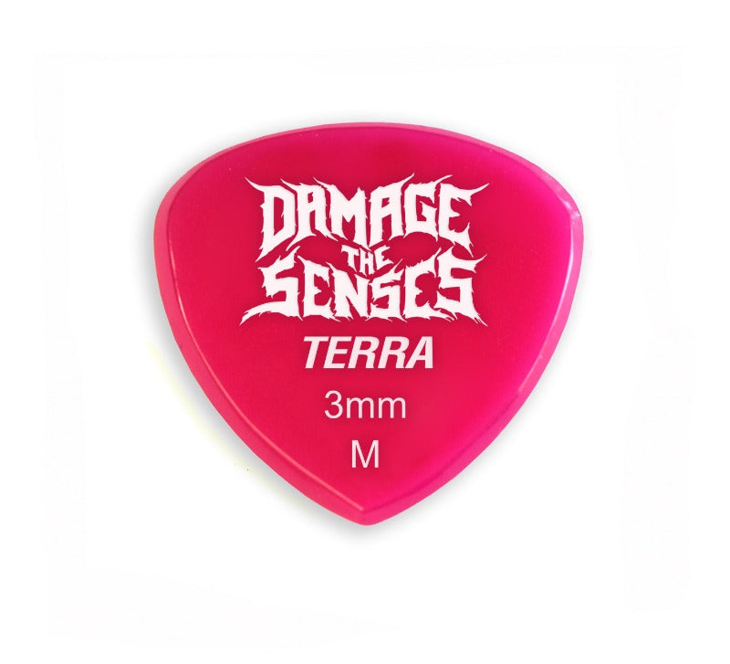 Acrylic Pick - Terra 3mm (Fuschia) Damage The Senses