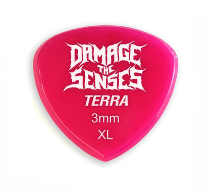 Acrylic Pick - Terra 3mm (Fuschia) Damage The Senses