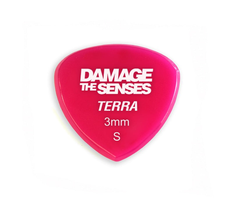 Acrylic Pick - Terra 3mm (Fuschia) Damage The Senses