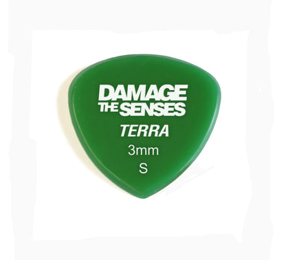 Acrylic Pick - Terra 3mm (Green) Damage The Senses