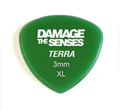 Acrylic Pick - Terra 3mm (Green) Damage The Senses