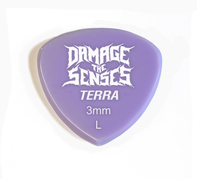 Acrylic Pick - Terra 3mm (Lavender) Damage The Senses