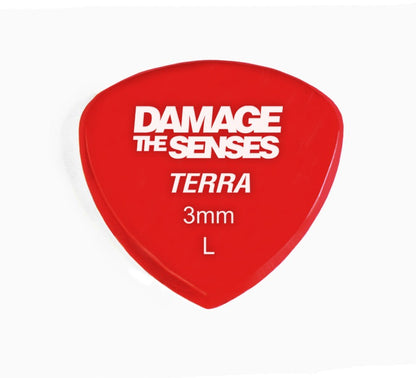 Acrylic Pick - Terra 3mm (Red) Damage The Senses