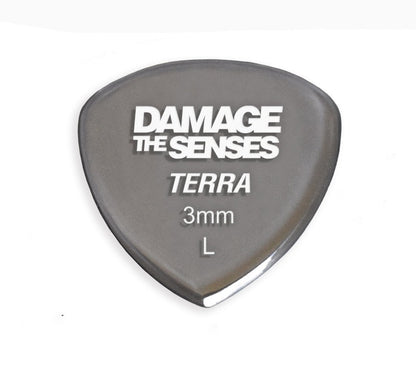 Acrylic Pick - Terra 3mm (Smokey Purple) Damage The Senses