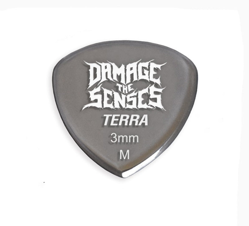 Acrylic Pick - Terra 3mm (Smokey Purple) Damage The Senses