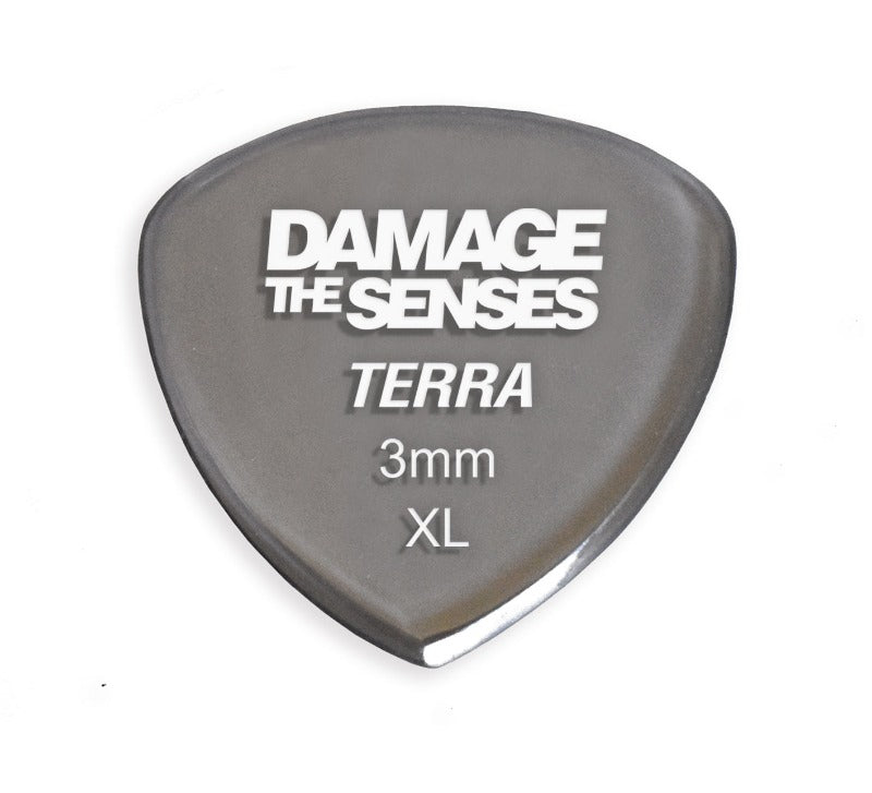 Acrylic Pick - Terra 3mm (Smokey Purple) Damage The Senses