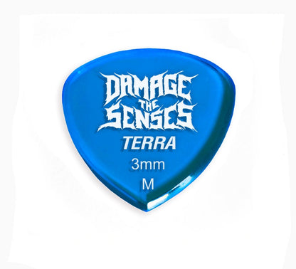 Acrylic Pick - Terra 3mm (Trans Blue) Damage The Senses