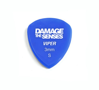 Acrylic Pick - Viper 3mm (Blue) Damage The Senses