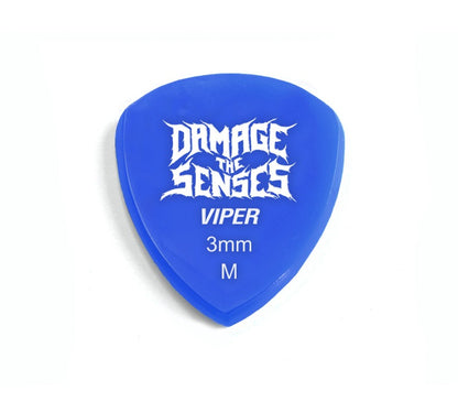 Acrylic Pick - Viper 3mm (Blue) Damage The Senses