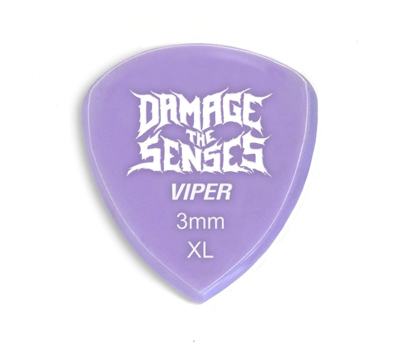 Acrylic Pick - Viper 3mm (Lavender) Damage The Senses