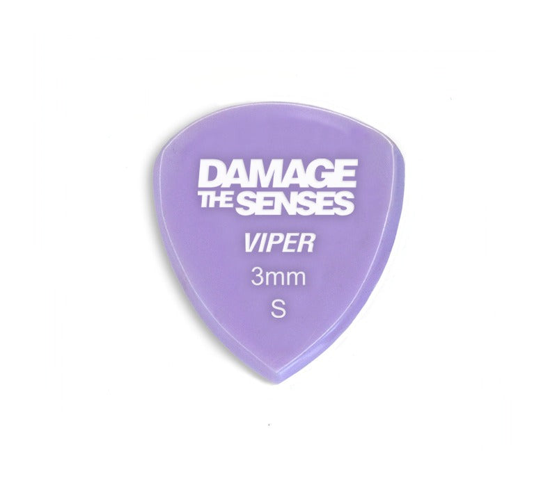 Acrylic Pick - Viper 3mm (Lavender) Damage The Senses