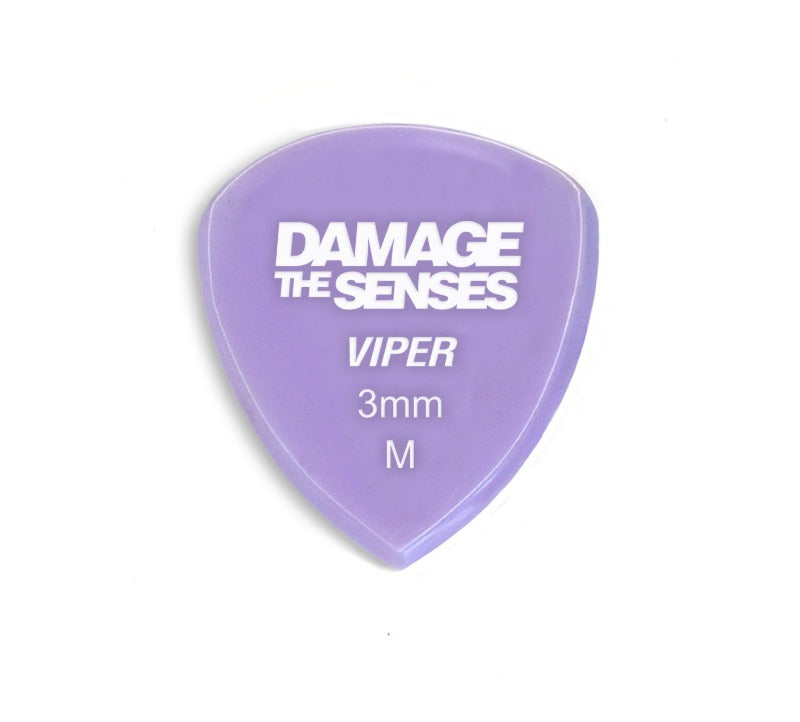 Acrylic Pick - Viper 3mm (Lavender) Damage The Senses