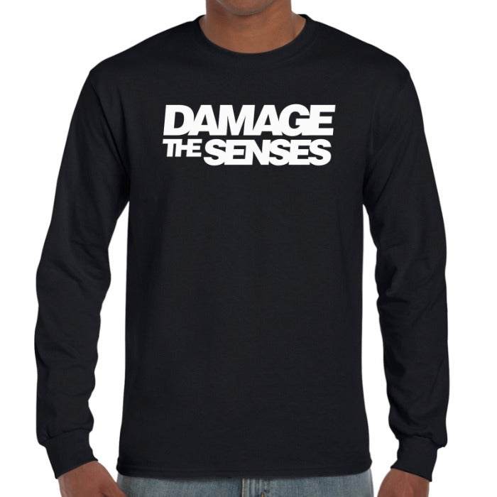 CORE Men's Long Sleeve Tee Damage The Senses