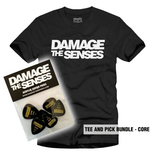 CORE Tee & Pick Bundle Damage The Senses