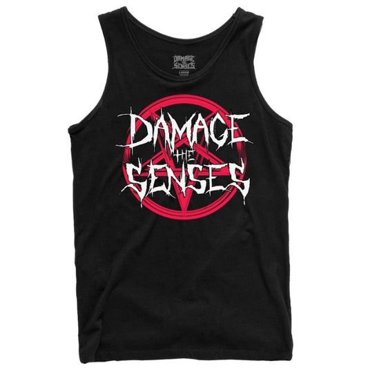 DISTURB Men's Singlet Damage The Senses