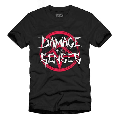 DISTURB Men's Tee Damage The Senses