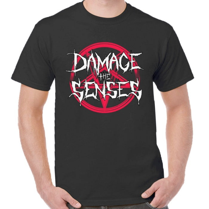 DISTURB Men's Tee Damage The Senses