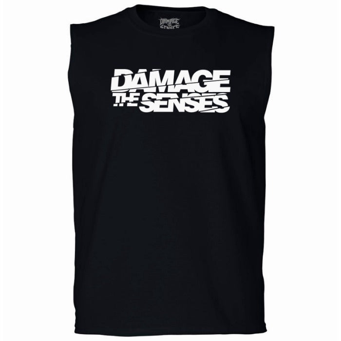 FRACTURED Men's Muscle Shirt Damage The Senses