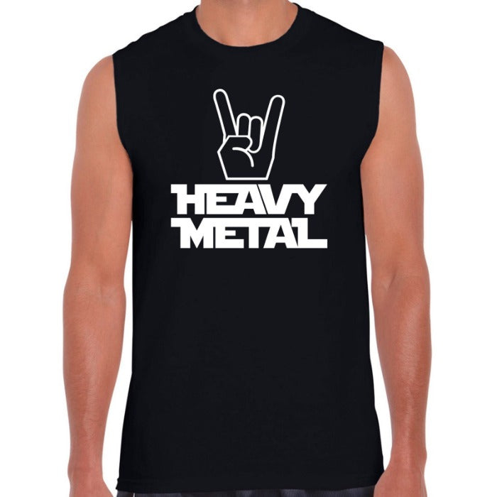 HEAVY METAL Men's Muscle Shirt Damage The Senses