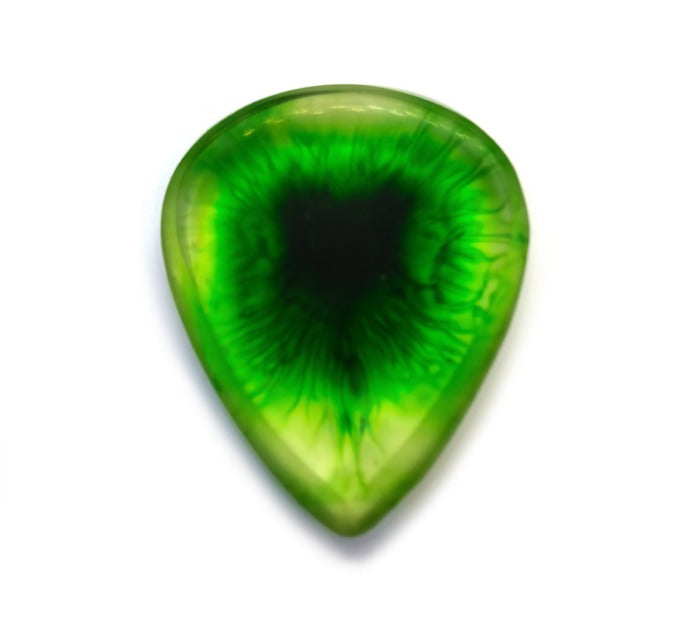 Handcrafted Resin Guitar Pick - 6mm Damage The Senses