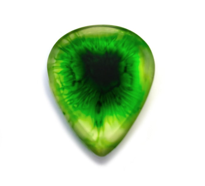 Handcrafted Resin Guitar Pick - 6mm Damage The Senses