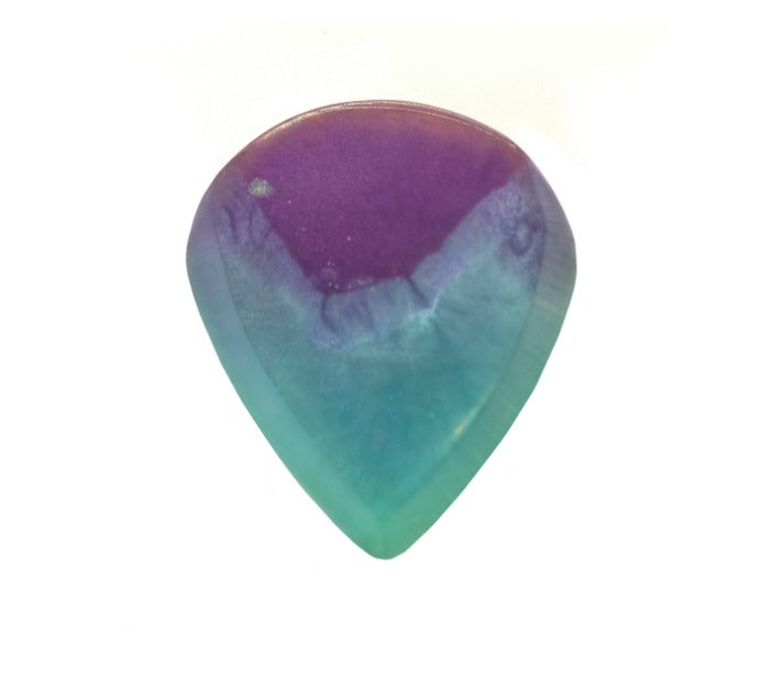 Handcrafted Resin Guitar Pick - 6mm Damage The Senses