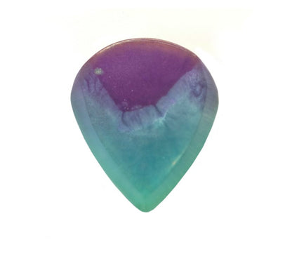 Handcrafted Resin Guitar Pick - 6mm Damage The Senses