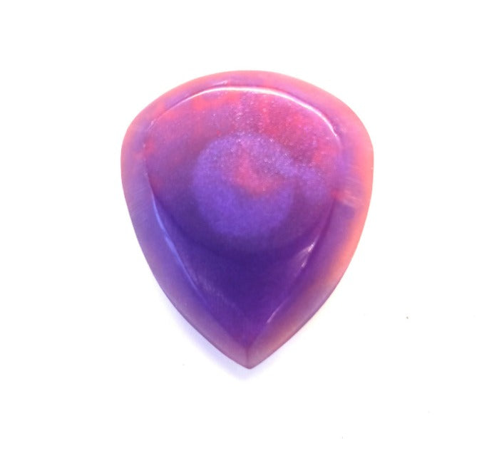 Handcrafted Resin Guitar Pick - 9mm Damage The Senses