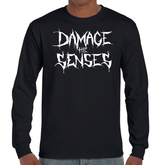 KREEP Men's Long Sleeve Tee Damage The Senses