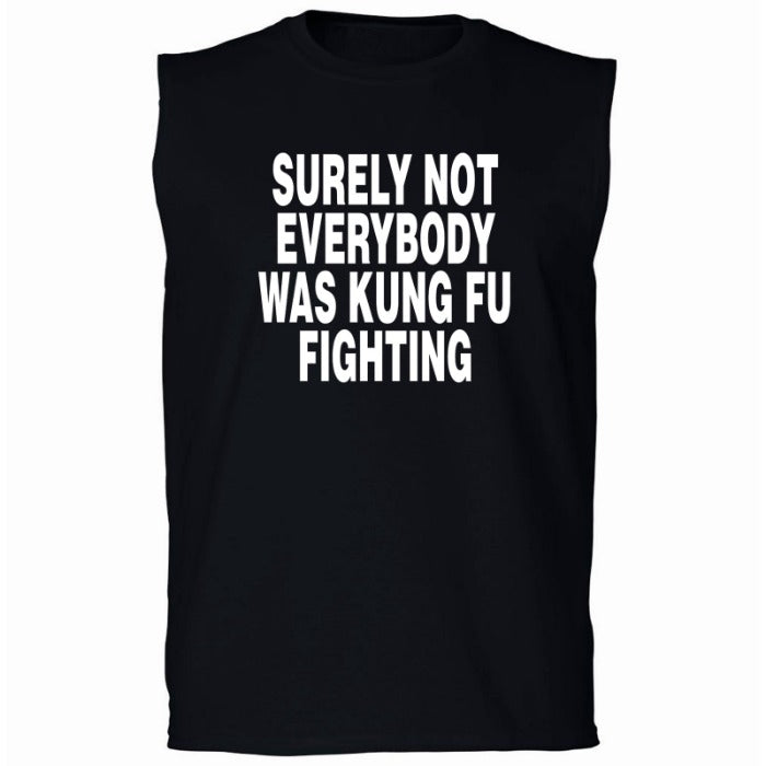 KUNG FU Men's Muscle Shirt Damage The Senses