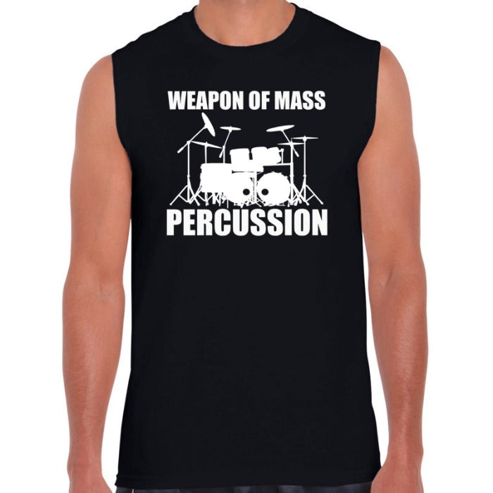 WEAPON OF MASS PERCUSSION Men's Muscle Shirt Damage The Senses