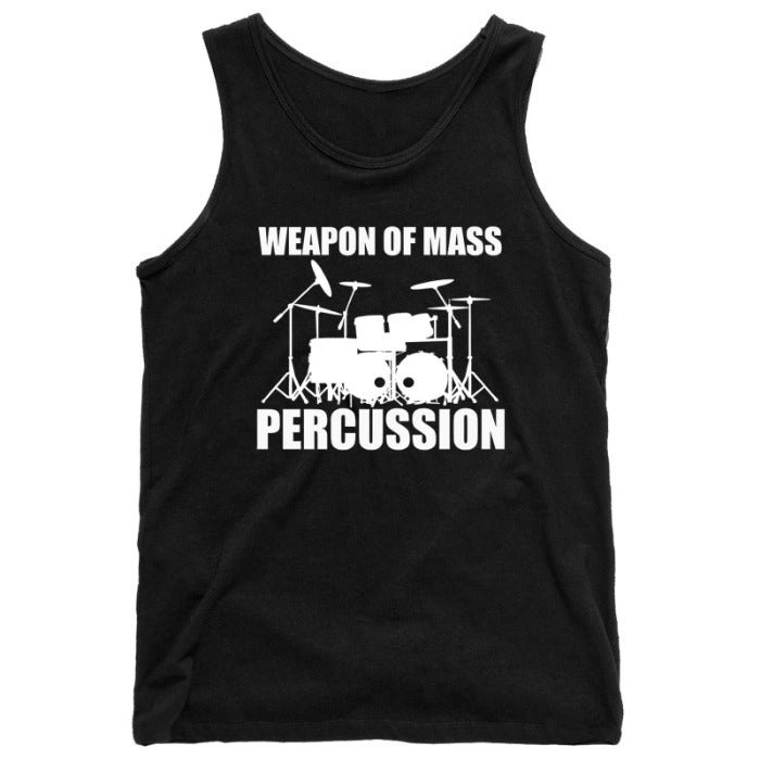 WEAPON OF MASS PERCUSSION Men's Singlet Damage The Senses