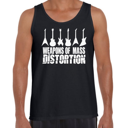 WEAPONS OF MASS DISTORTION Men's Singlet Damage The Senses