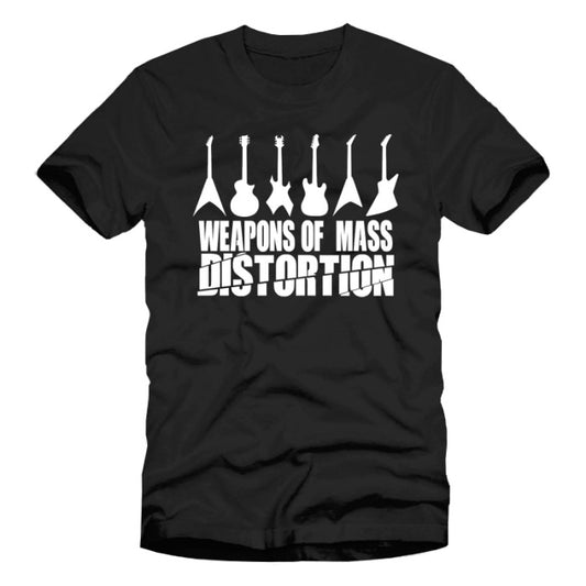WEAPONS OF MASS DISTORTION Men's Tee Damage The Senses